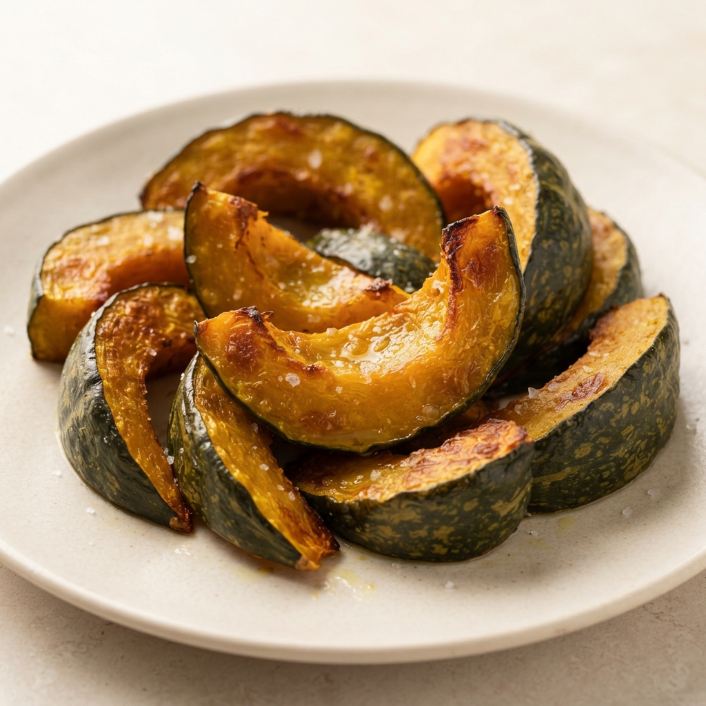 Oven-Roasted Kabocha Wedges