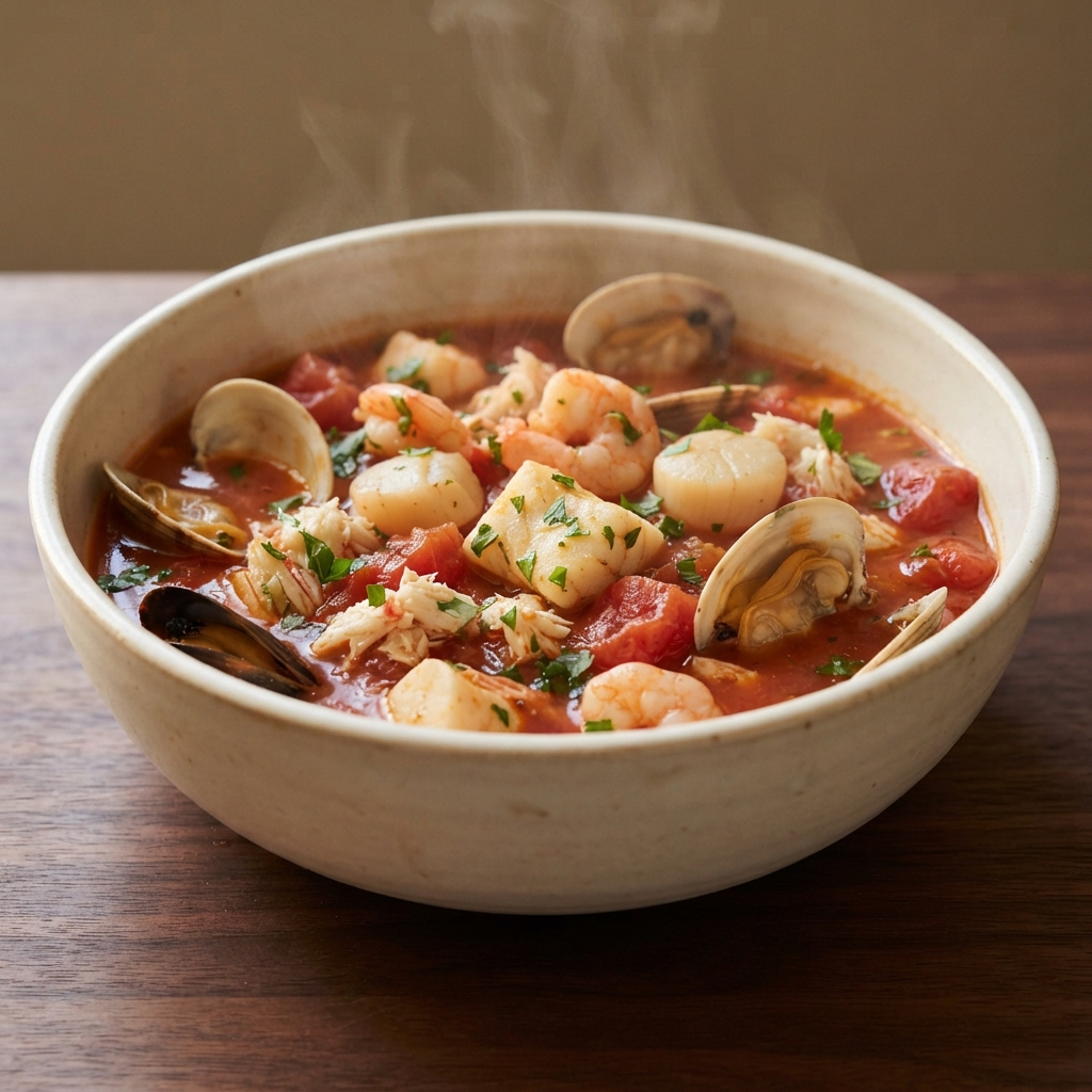 San Francisco-Style Seafood Stew (Cioppino)