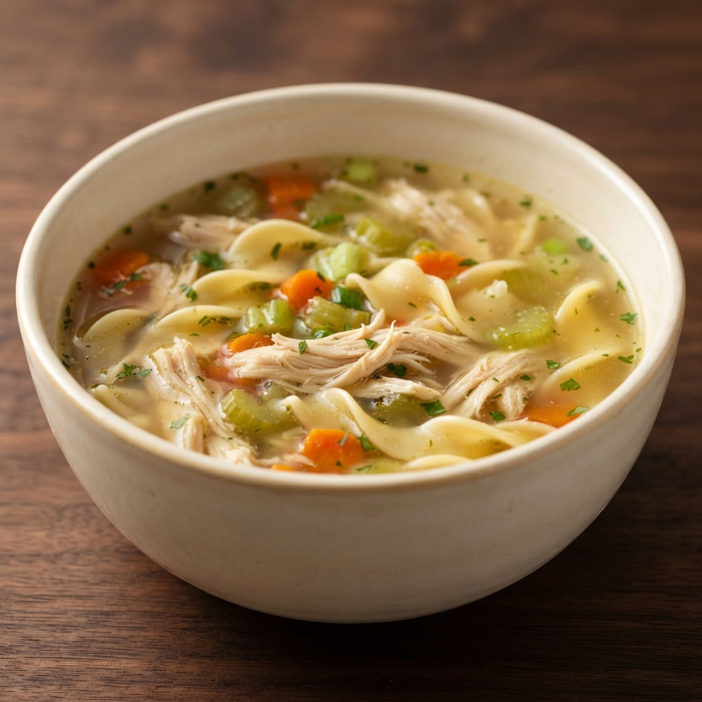 Crockpot Chicken Noodle Soup