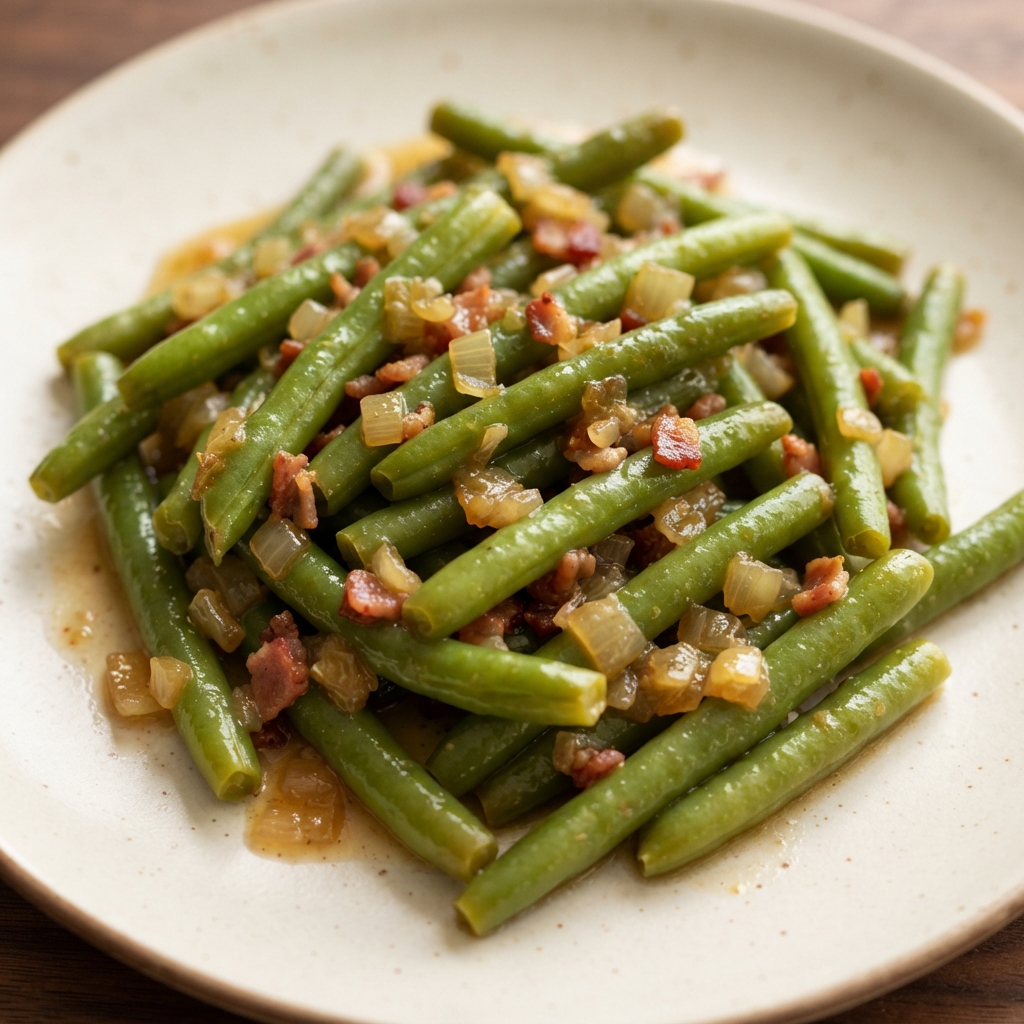 Green Beans in Cider