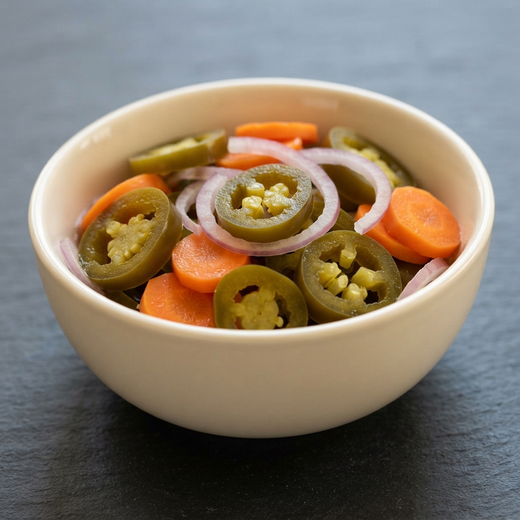 Quick-Pickled Jalapeños with Carrots