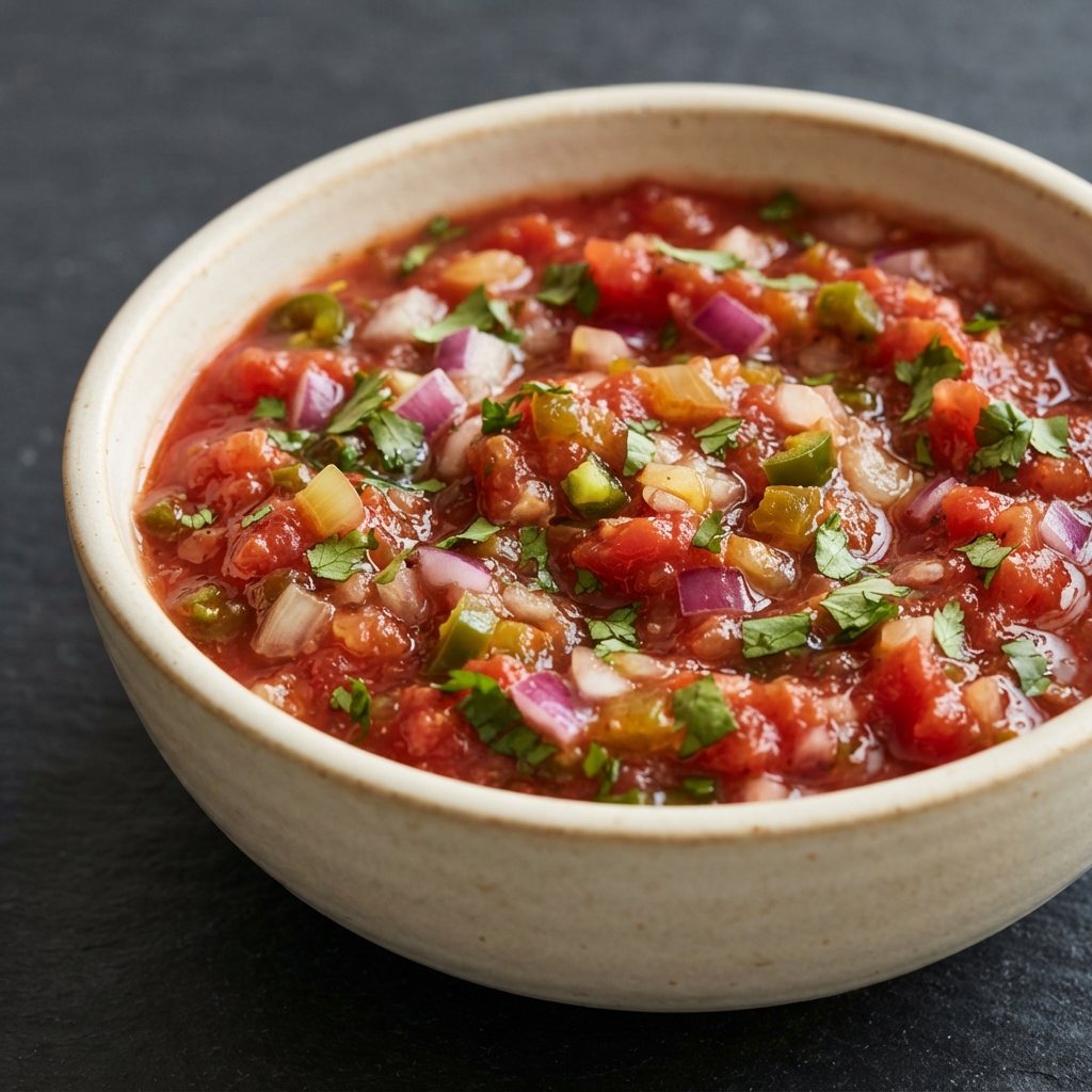 Fiery Garden-Fresh Tomato Salsa