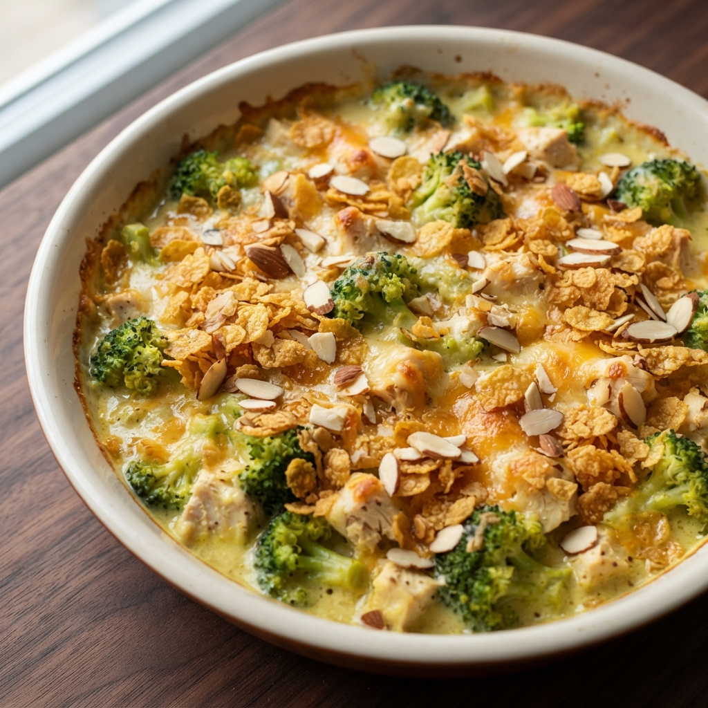 Chicken and Broccoli Curry Bake