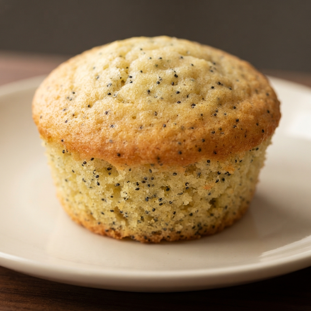 Orange Poppy Seed Muffins with Applesauce