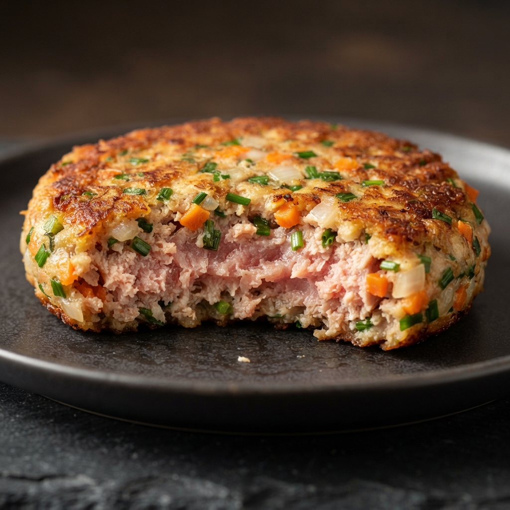 Ahi Tuna Burgers with Fresh Chives
