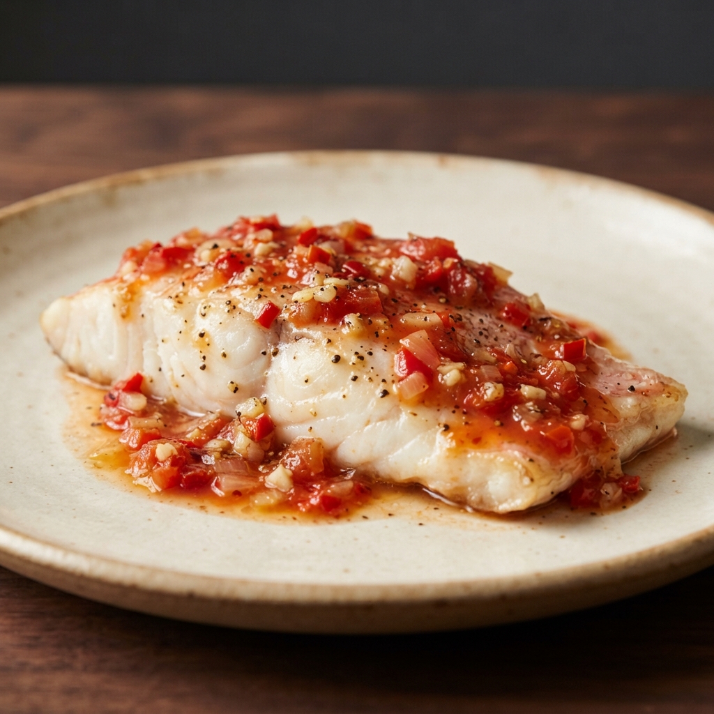 Bright and Spiced Red Snapper