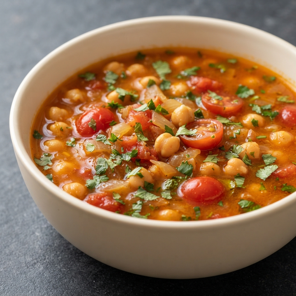 Meatless Moroccan Harira Soup