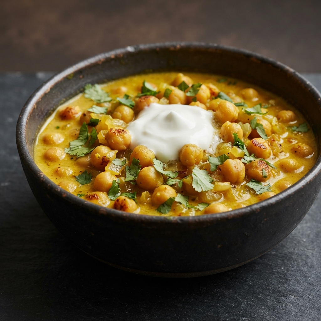 Wholesome Coconut Chickpea Curry
