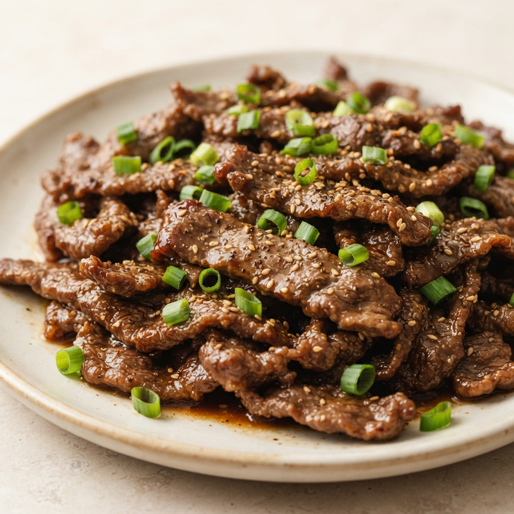 Crockpot Bulgogi-Style Korean Roast Beef