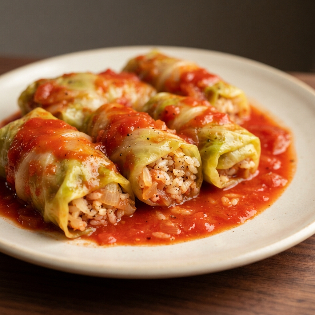 Ukrainian-Style Cabbage Rolls