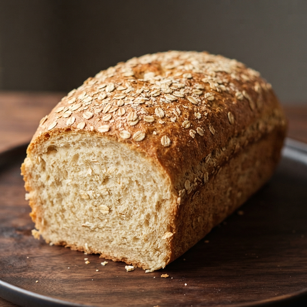Honey-Kissed Oatmeal Bread