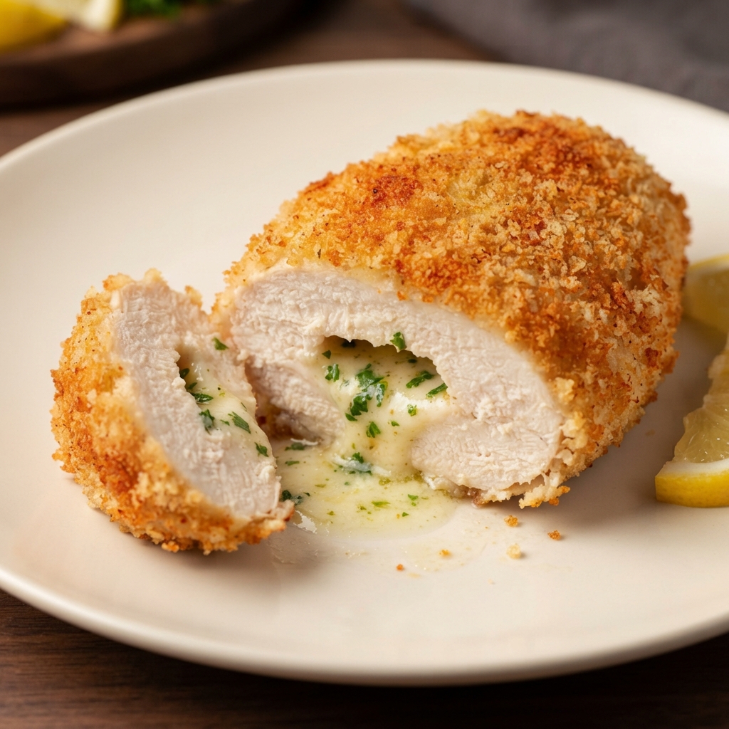 Air-Fried Chicken Kiev