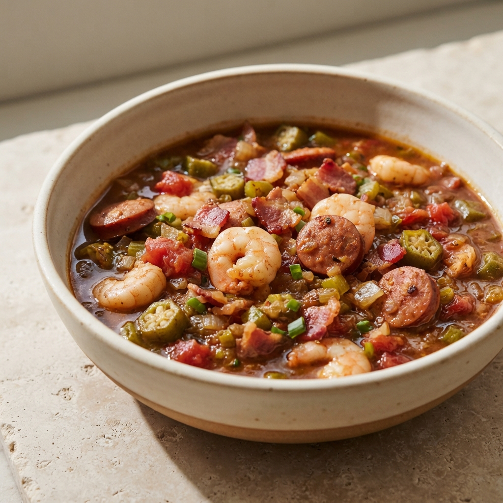 Grandma-in-Law’s Classic Shrimp Gumbo