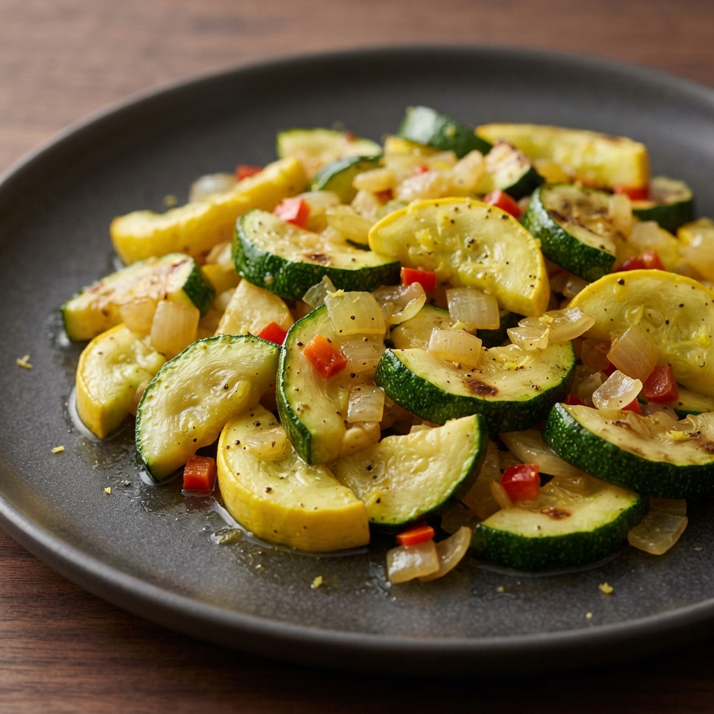 Foil-Pack Lemon Pepper Grilled Zucchini and Squash