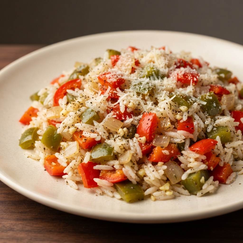Sweet Bell Pepper Rice