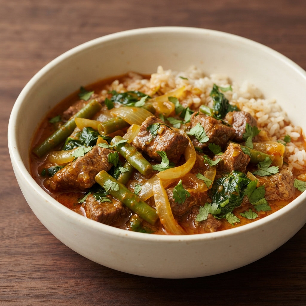Slow Cooker Thai Beef Curry