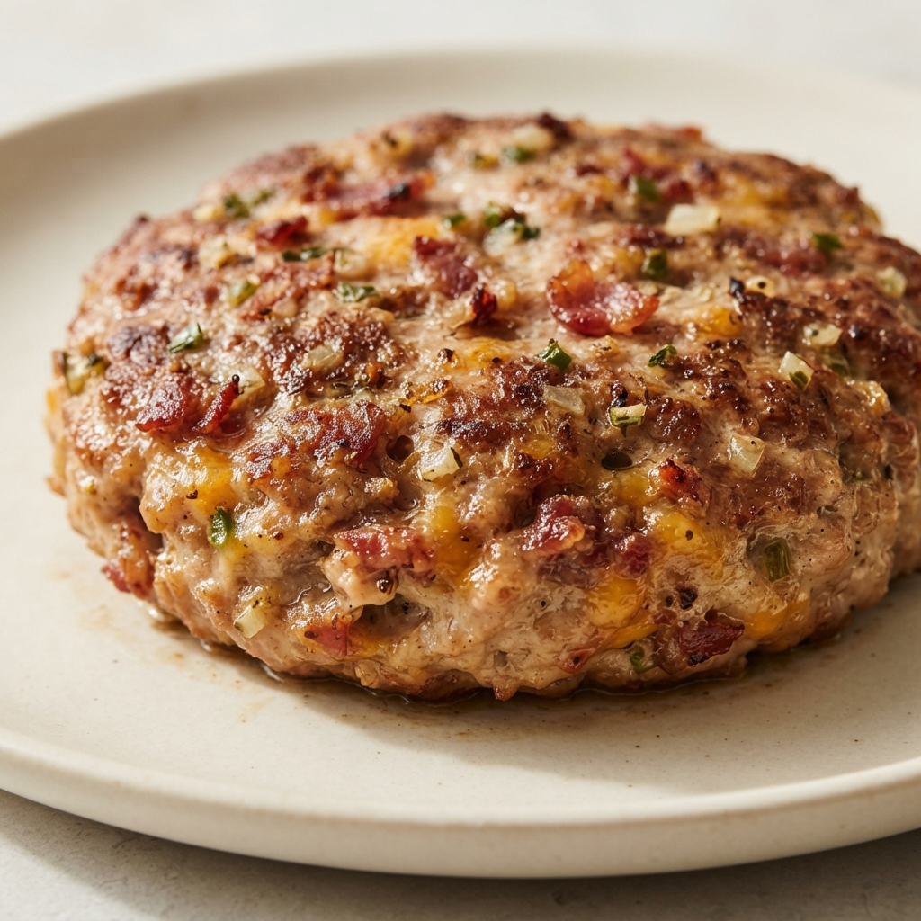 Juicy Turkey Bacon Cheddar Burgers