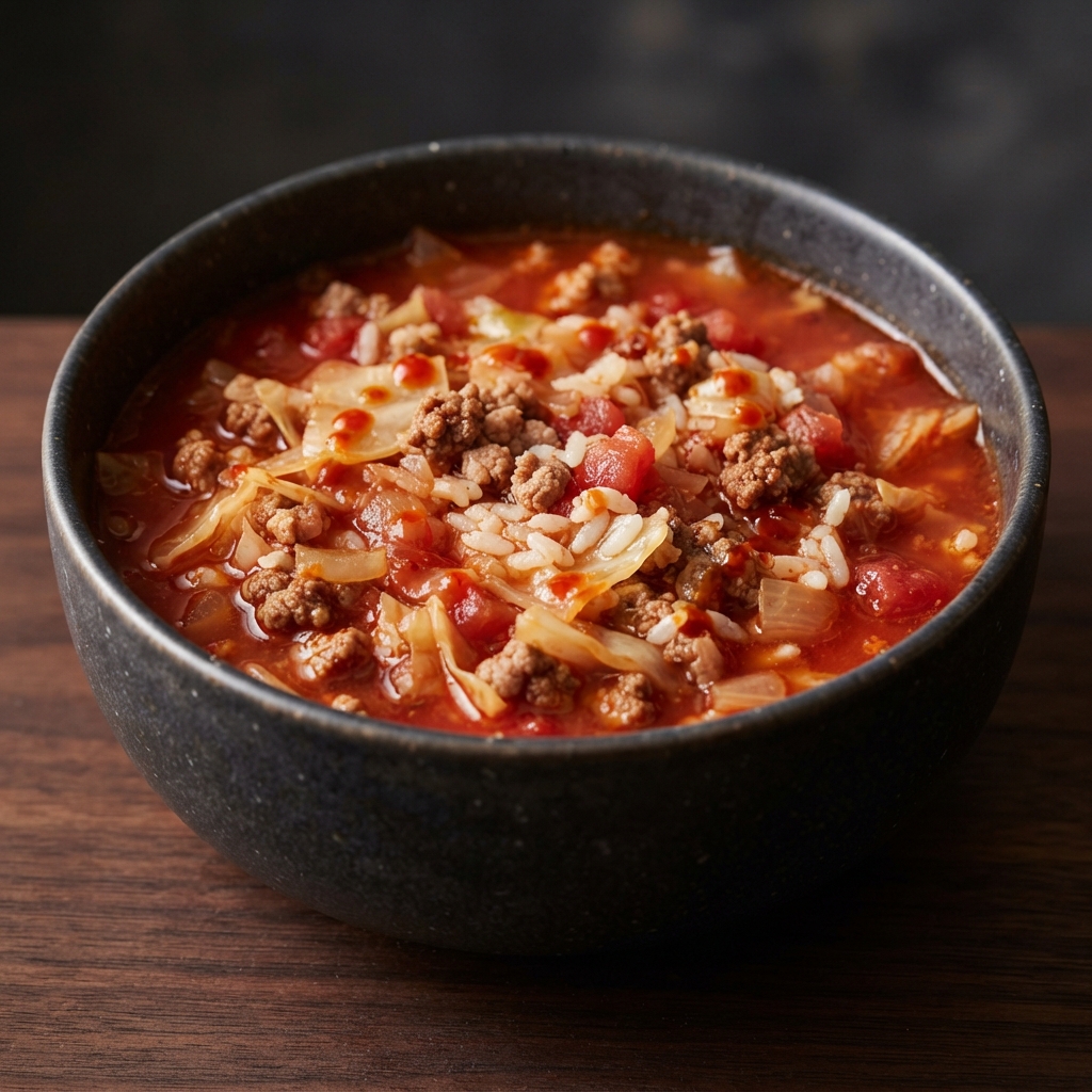 Hearty Cabbage Roll Soup for a Crowd