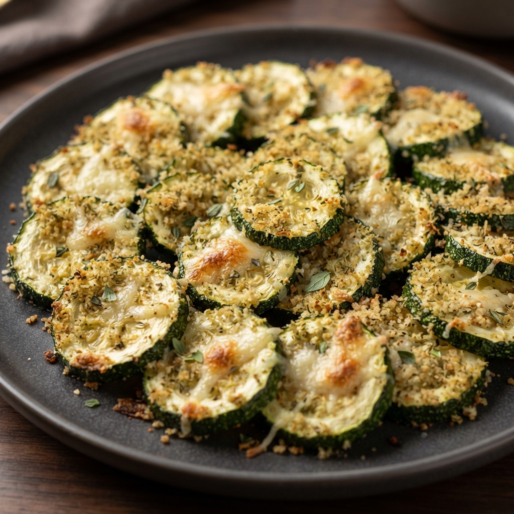 Oven-Baked Zucchini Rounds