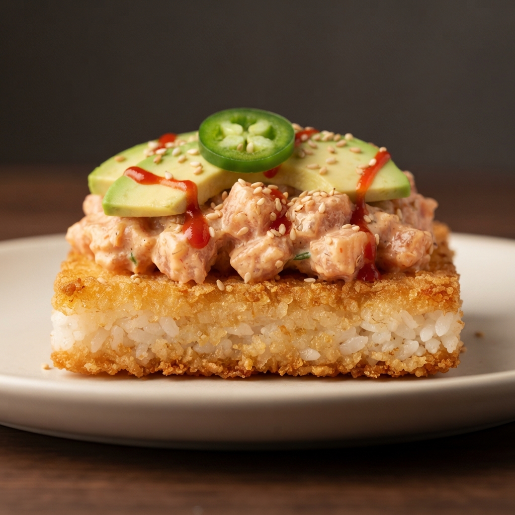 Crispy Rice Tuna Bites (Nobu-Inspired)