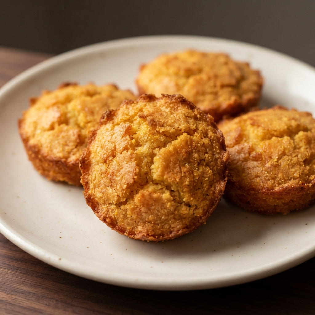 Old-Fashioned Hot Water Cornbread Cakes
