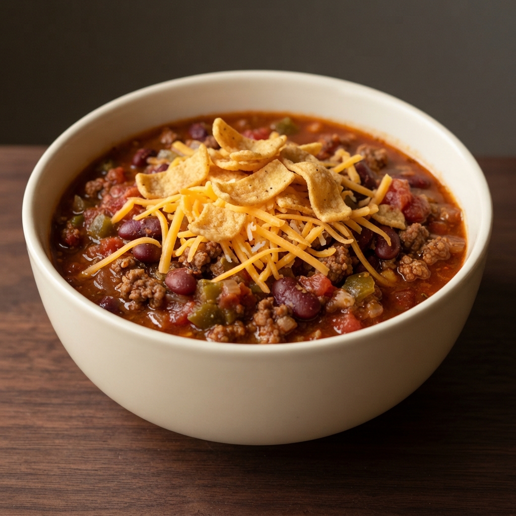 Classic Homemade Beef Chili