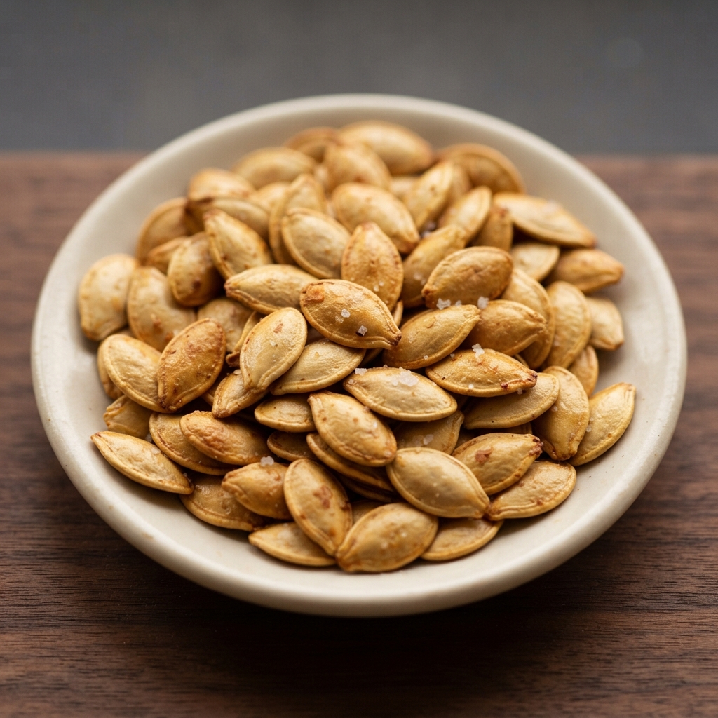 Crispy Buttered Pumpkin Seeds