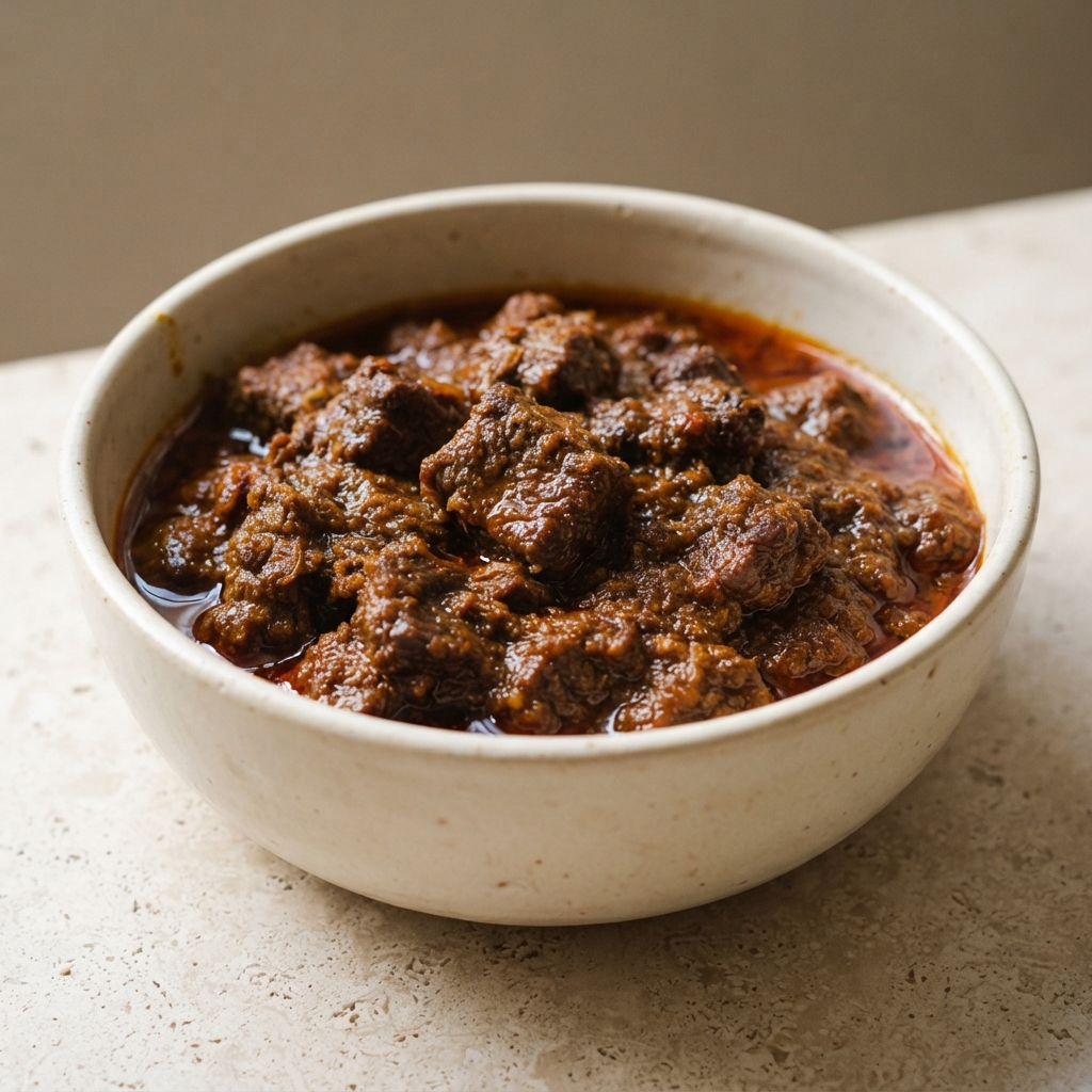 Rendang Gaging (Malaysian Beef Curry Stew)