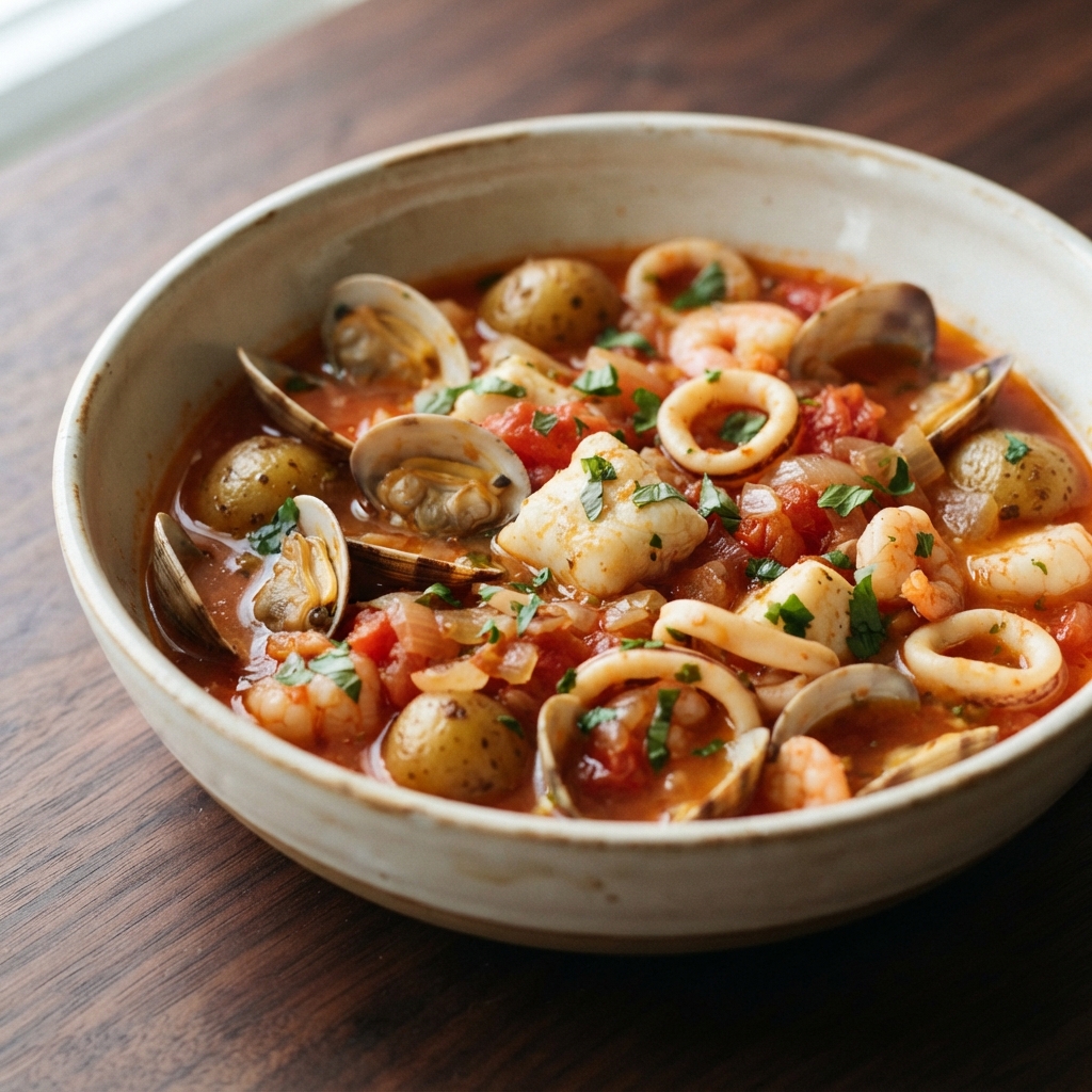 Mediterranean Fisherman’s Seafood Stew