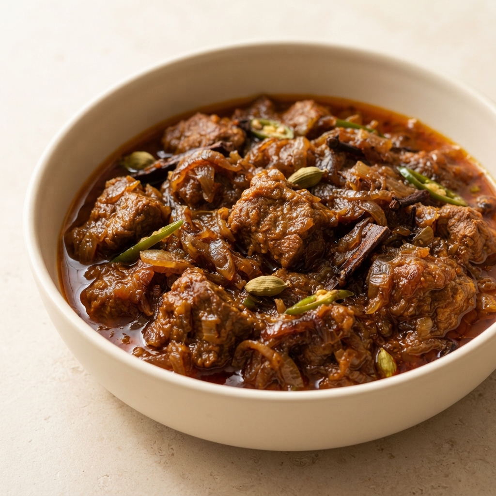 Traditional Bangladeshi Beef Masala
