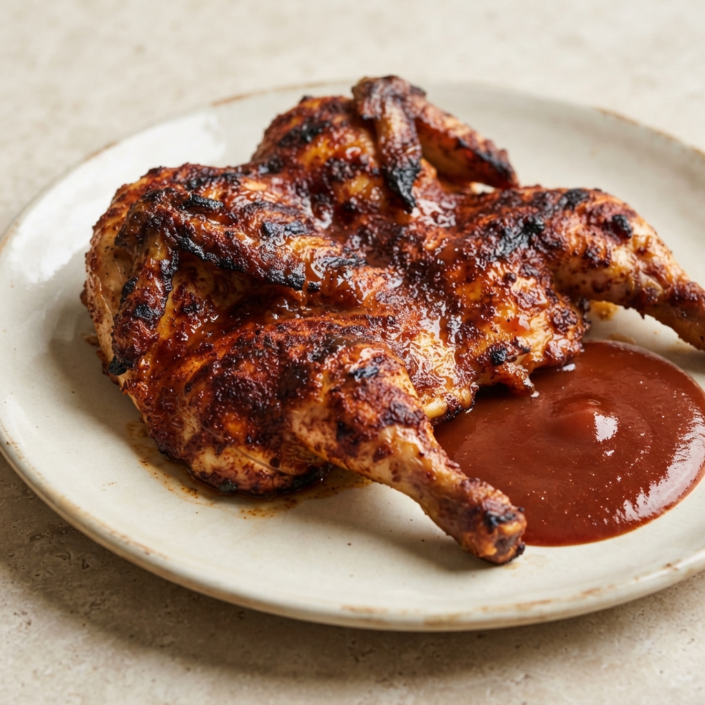 Butterflied Grilled Chicken
