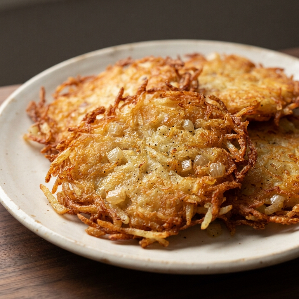 Dad’s Crispy Potato Pancakes