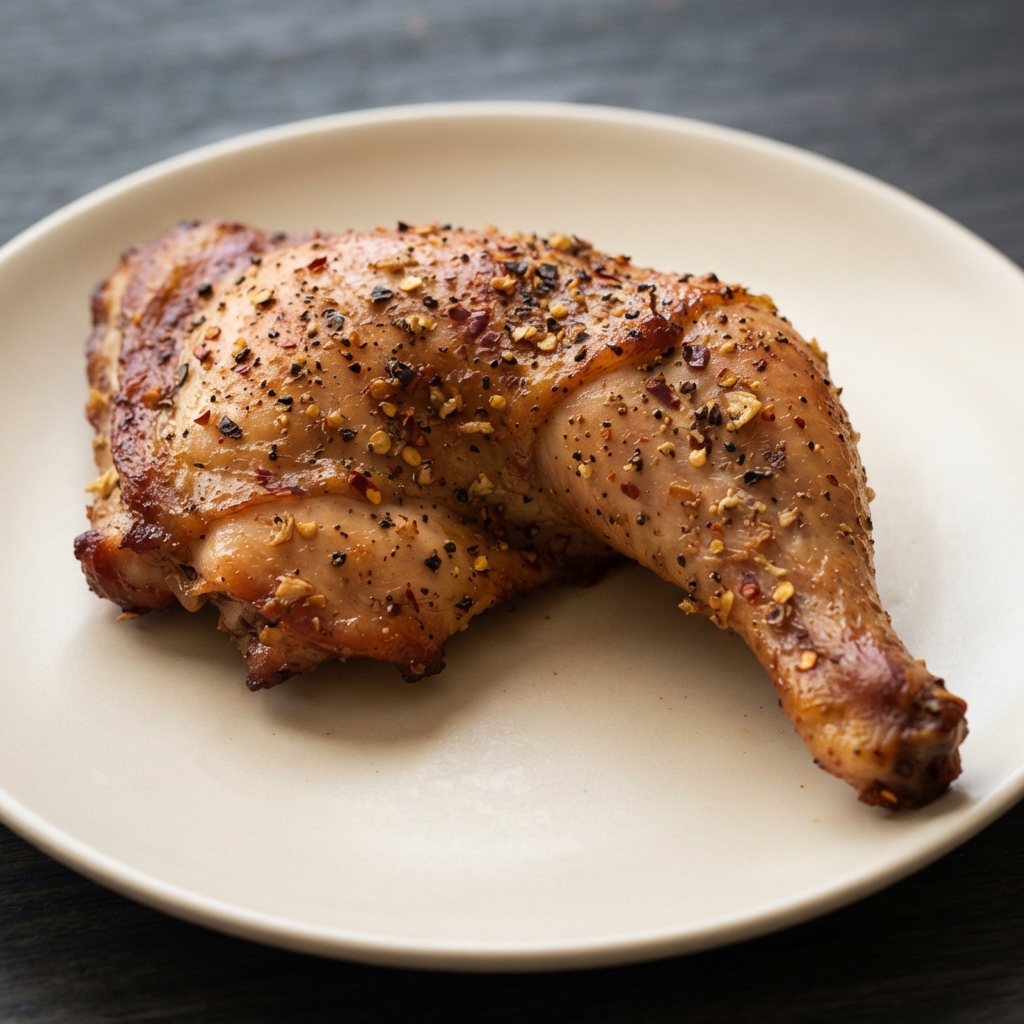 Smoker-Roasted Chicken Leg Quarters