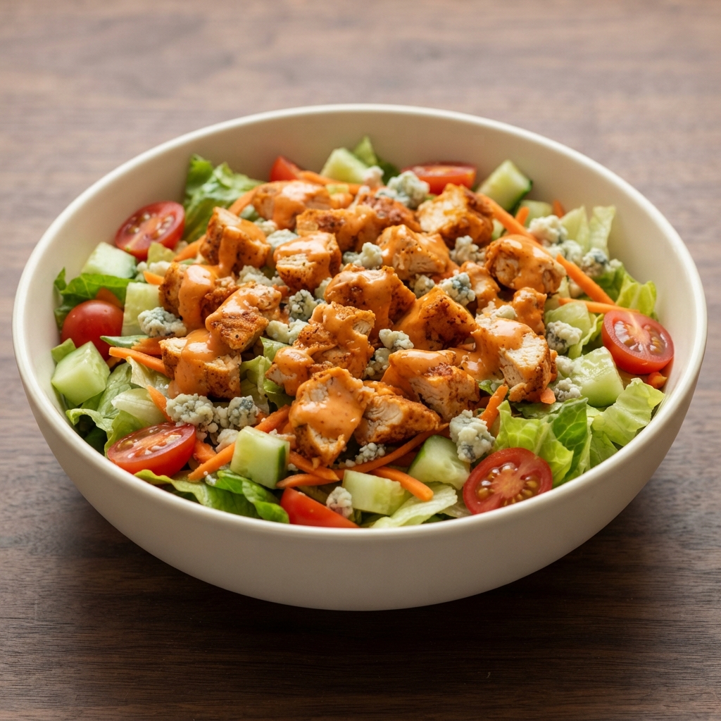 Quick Buffalo Chicken Salad
