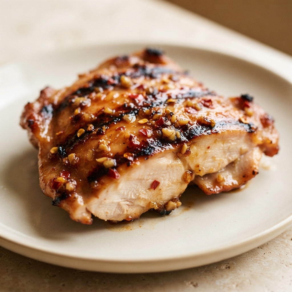 Citrus-Chili Marinated Grilled Chicken Thighs