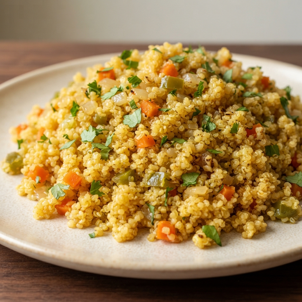 Cuban-Style Millet Pilaf