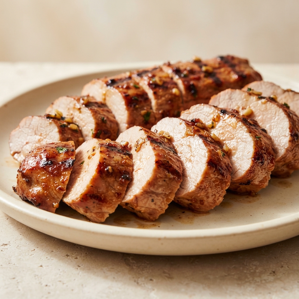 Honey-Soy Marinated Pork Tenderloin on the Grill