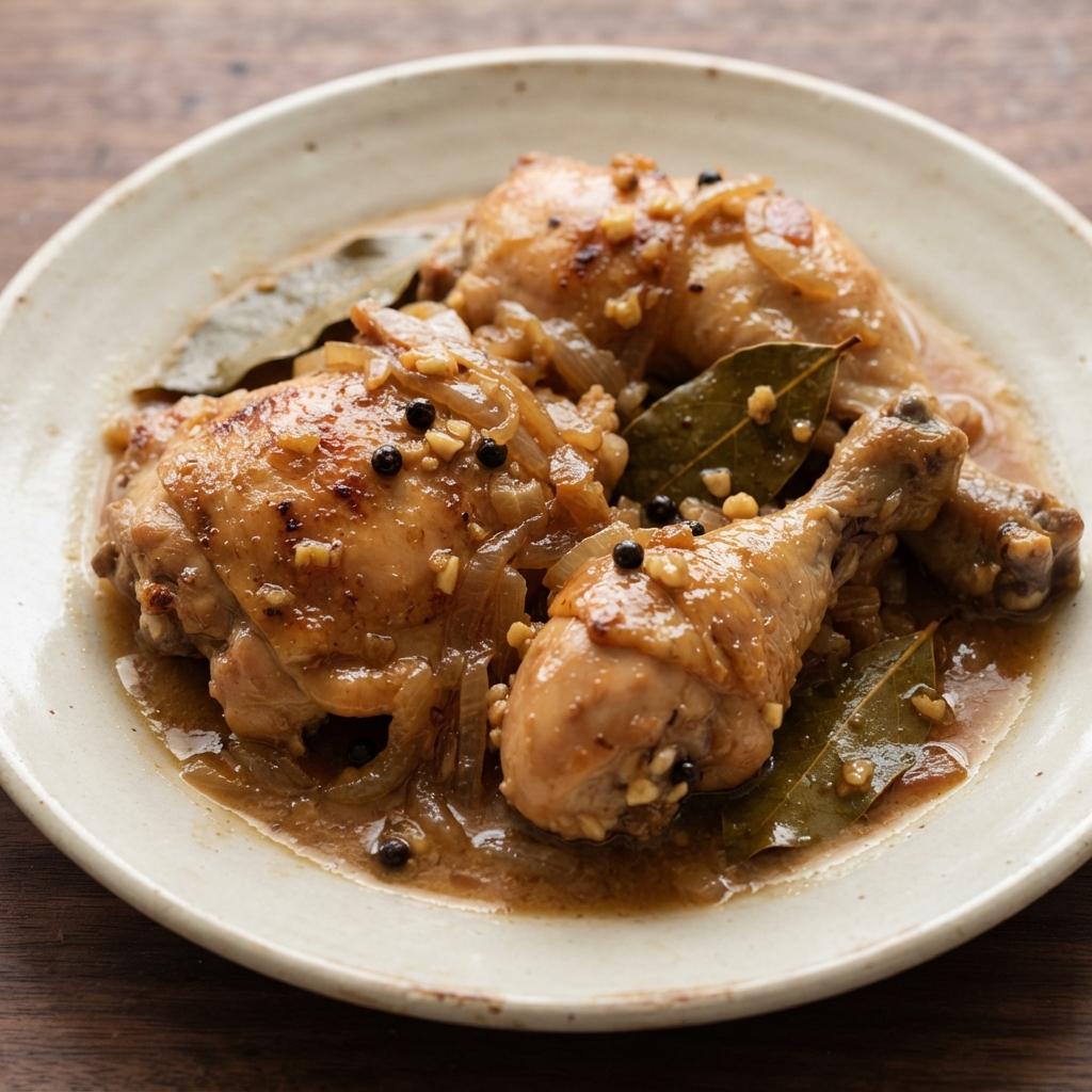 Coconut Milk Chicken Adobo (Ginataan Adobo)