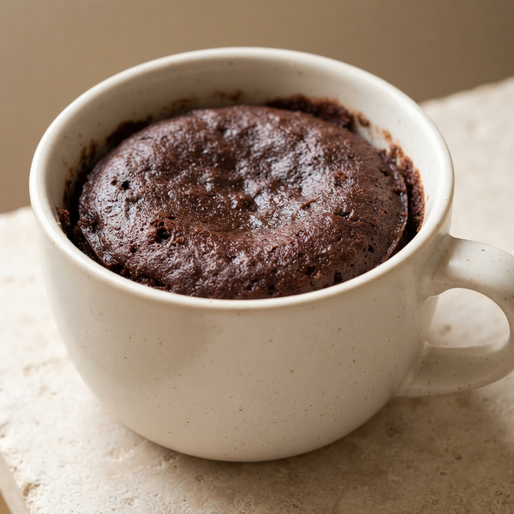 Quick Microwave Chocolate Mug Cake Treat