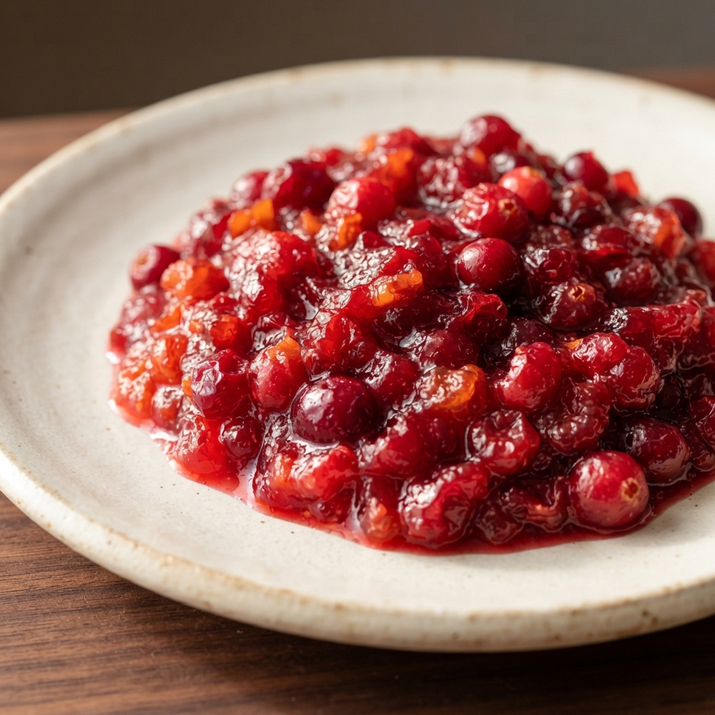 Orange-Spiced Cranberry Relish