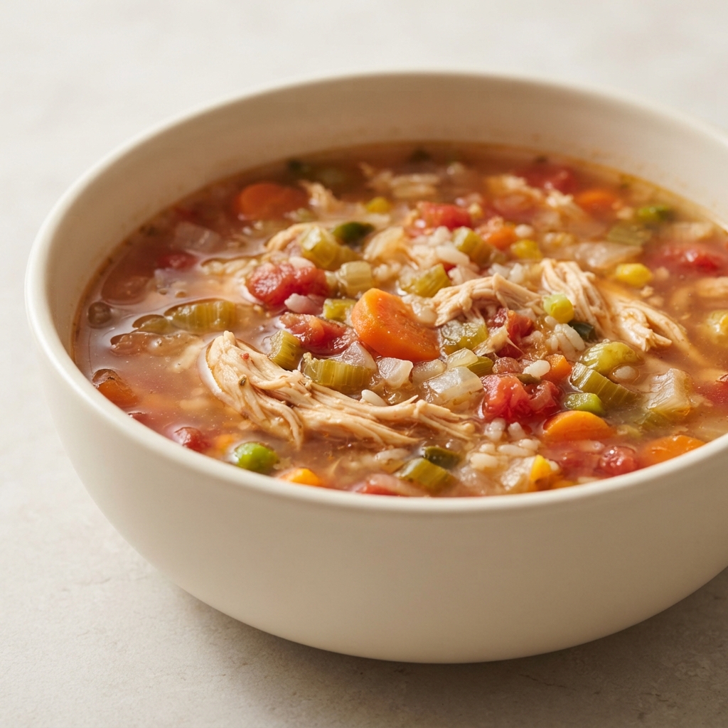Becky's Slow-Cooker Gluten-Free Chicken and Veggie Soup