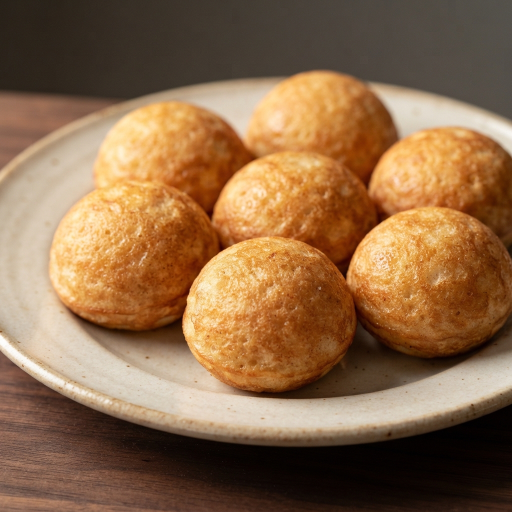 Æbleskiver (Traditional Danish Pancake Balls)