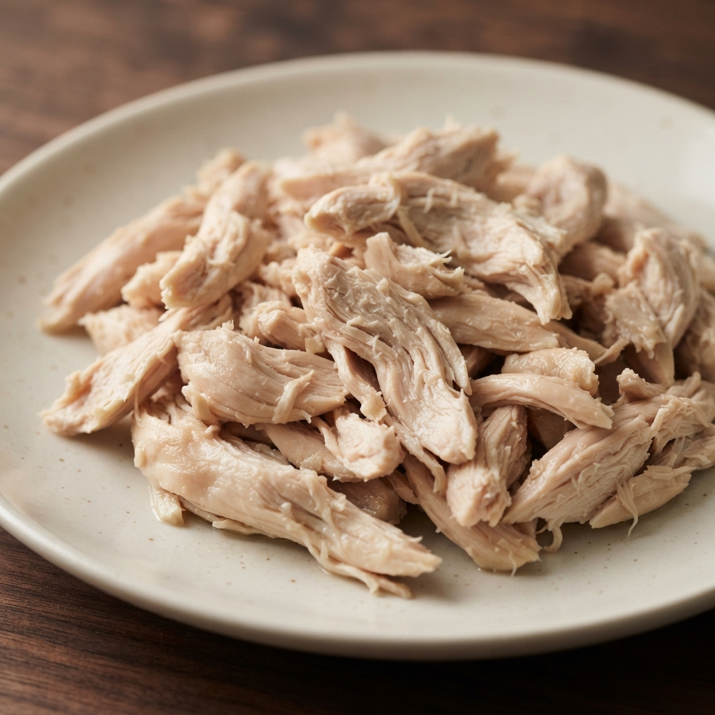Simmered Whole Chicken