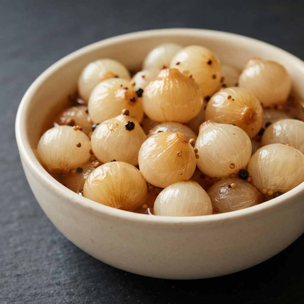 Traditional English Pickled Onions