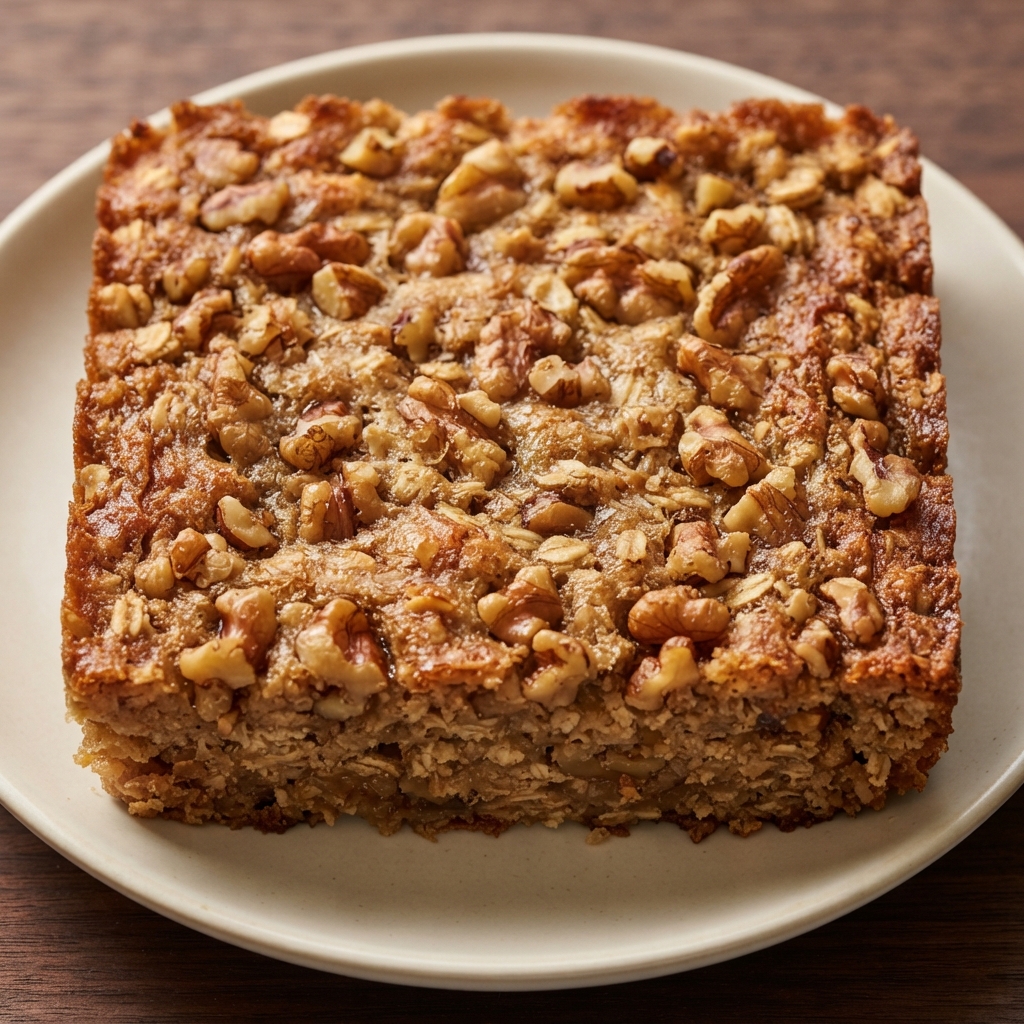 Simple Oven-Baked Oatmeal