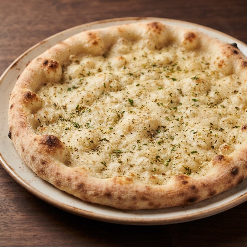 Neapolitan-Inspired Pizza Dough with Garlic and Italian Herbs