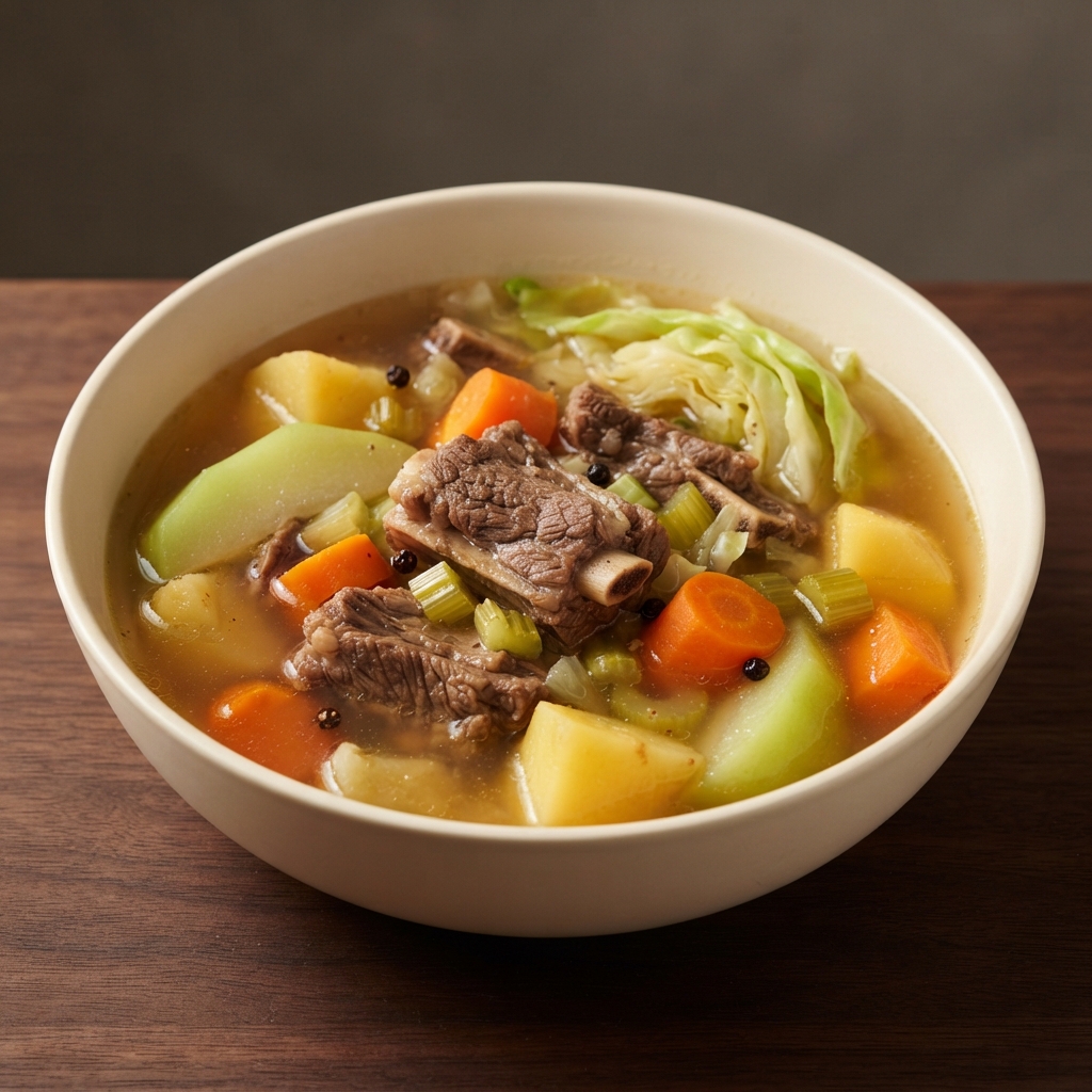 Filipino Beef Nilaga Soup
