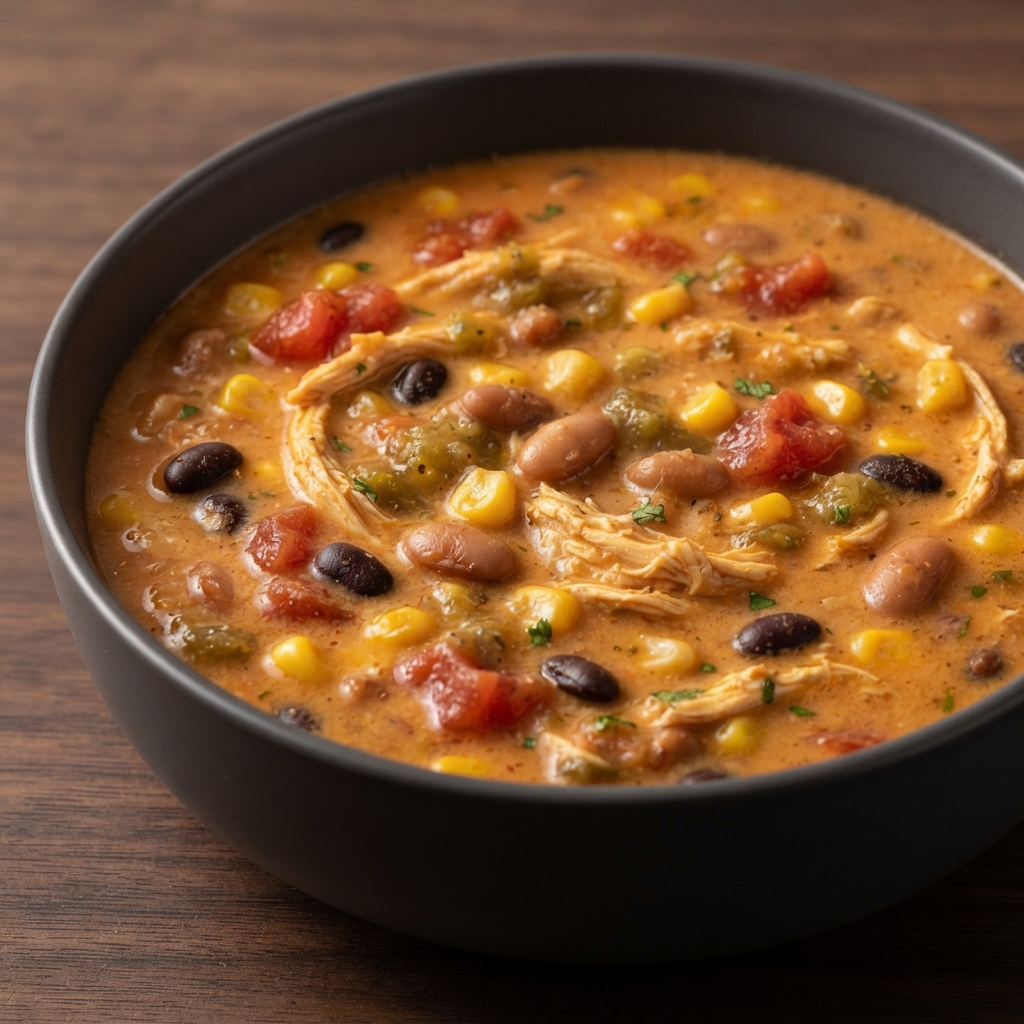 Spiced Creamy Chicken Stew with Latin Flair