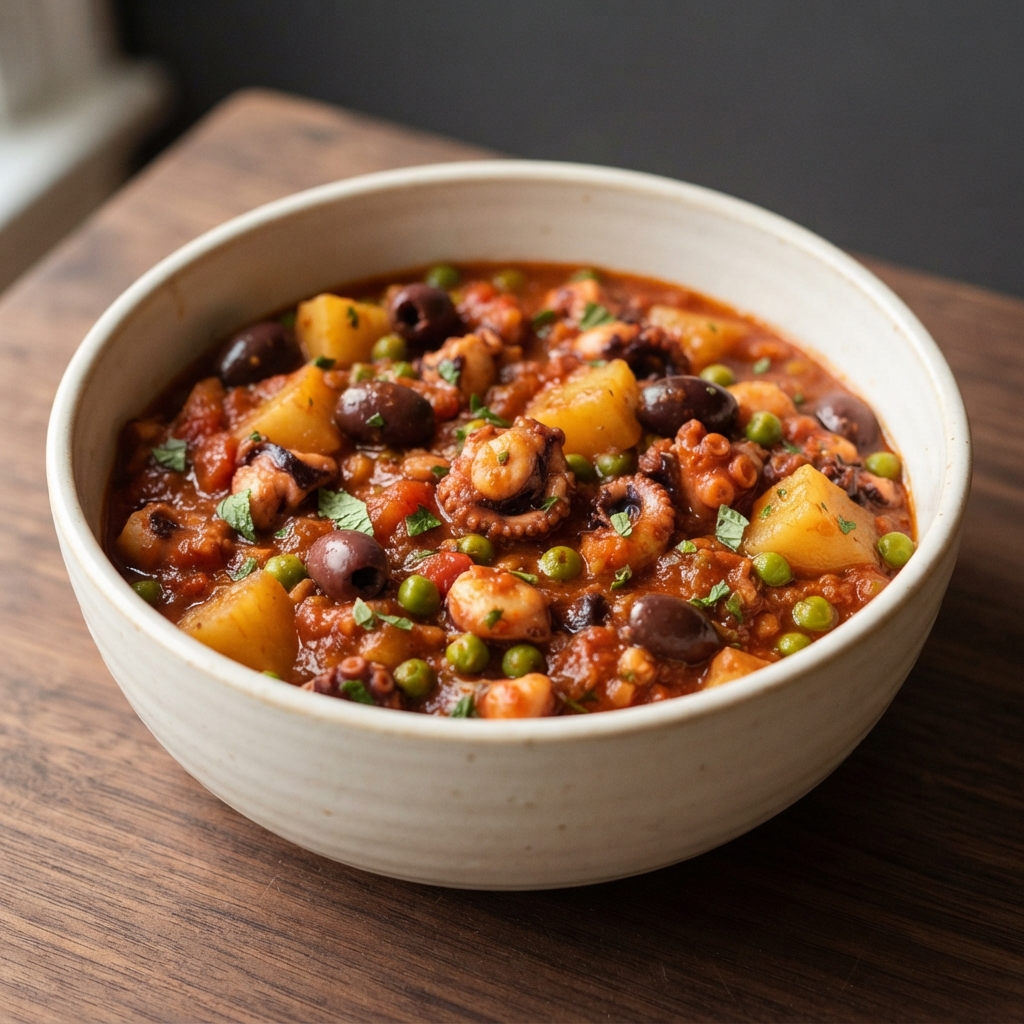 Tomato-Braised Octopus Stew