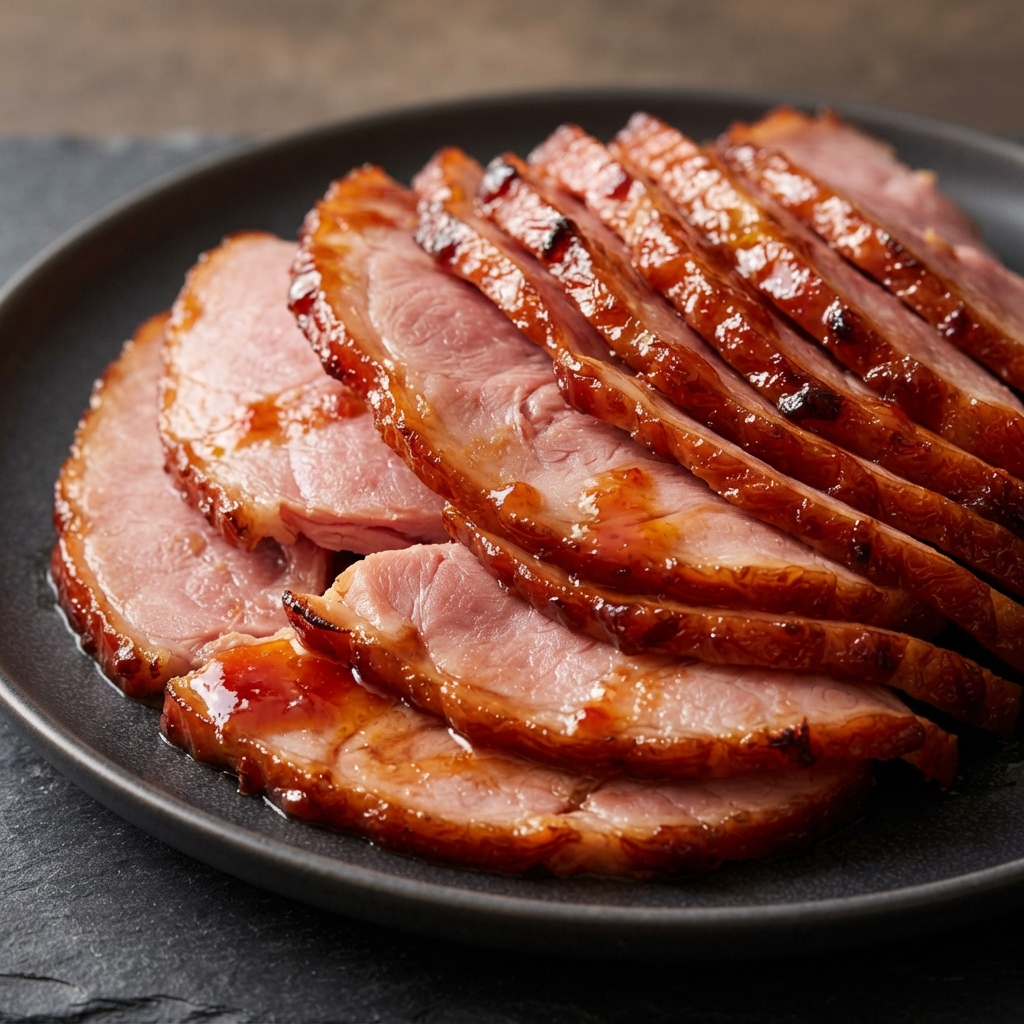 Pressure Cooker Honey–Sriracha Glazed Ham